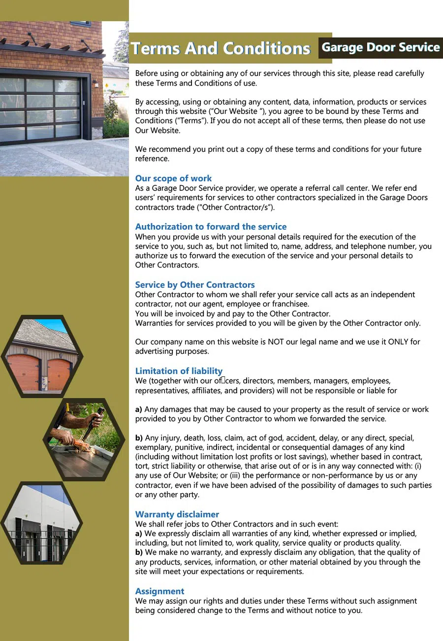 Security Garage Door Repairs Canton, GA 678-466-9113